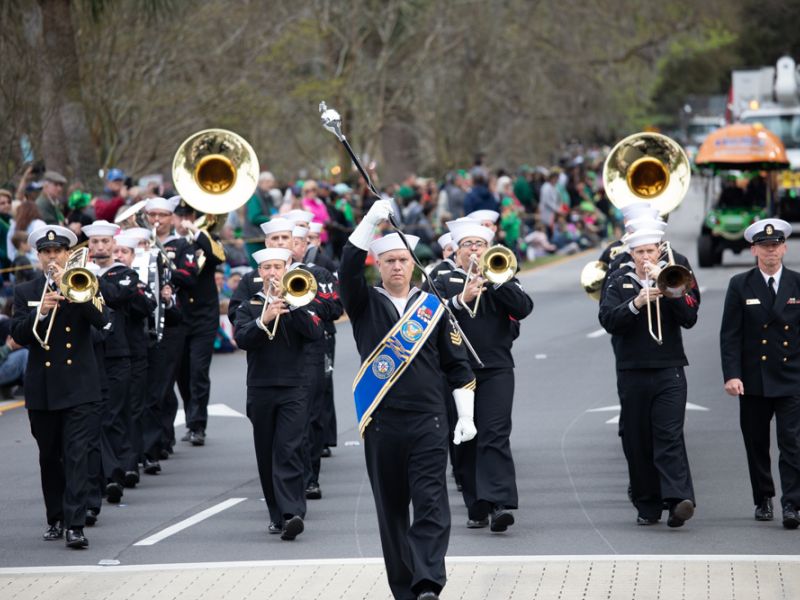 Hilton Head St. Patrick's Day parade and IrishFest at Lowcountry Celebration Park.