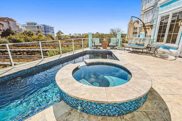 Beach house rental with pool in Singleton Beach