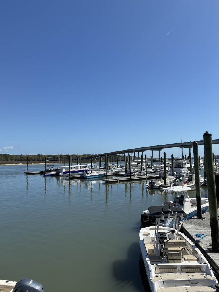 Palmetto Bay Marina on Hilton Head Island.